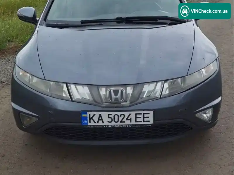 Honda Civic 2006, фото з оголошення 2 з 21, VIN SHHFK37606U019645