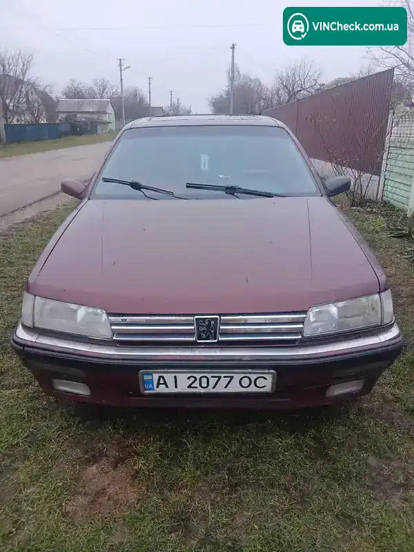 Peugeot 605 1991, фото з оголошення 1 з 8, VIN VF36BPHZ290766526