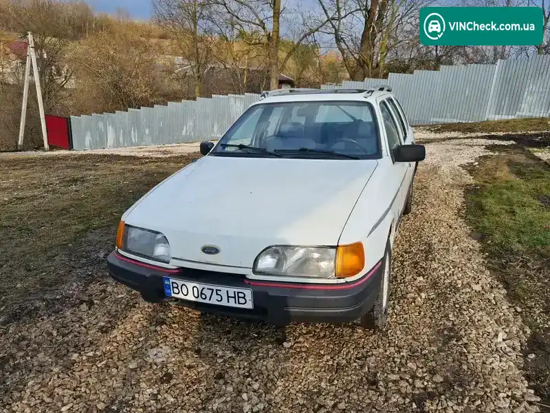 Ford Sierra 1987, фото з оголошення 1 з 8, VIN WF0NXXGBBNHJ70377