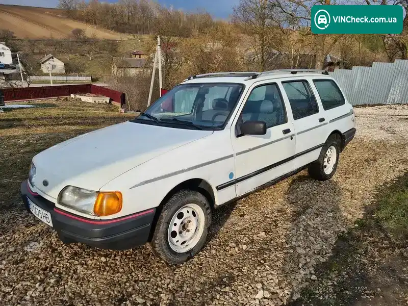 Ford Sierra 1987, фото з оголошення 2 з 8, VIN WF0NXXGBBNHJ70377