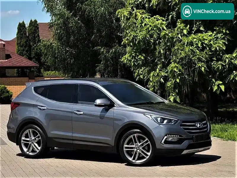 Hyundai Santa FE 2016, фото з оголошення 1 з 10, VIN KMHST81CDGU596439