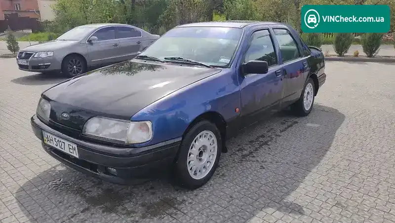 Ford Sierra 1988, фото з оголошення 1 з 10, VIN WF0FXXGBBFJE18411