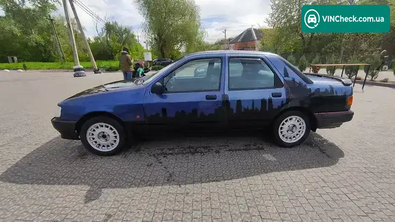 Ford Sierra 1988, фото з оголошення 2 з 10, VIN WF0FXXGBBFJE18411