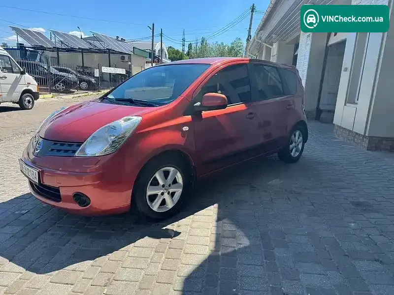 Nissan Note 2007, фото з оголошення 2 з 14, VIN SJNFAAE11U1242717
