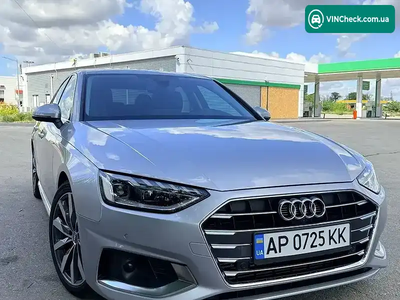 Audi A4 2020, фото з оголошення 1 з 20, VIN WAUBBAF42MA014787