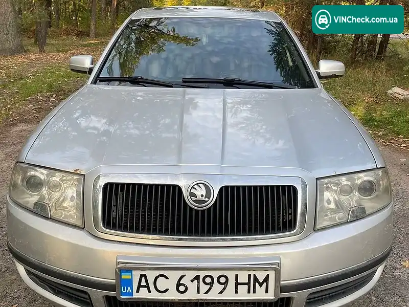 Skoda Superb 2006, фото з оголошення 1 з 20, VIN TMBBR63U369114837