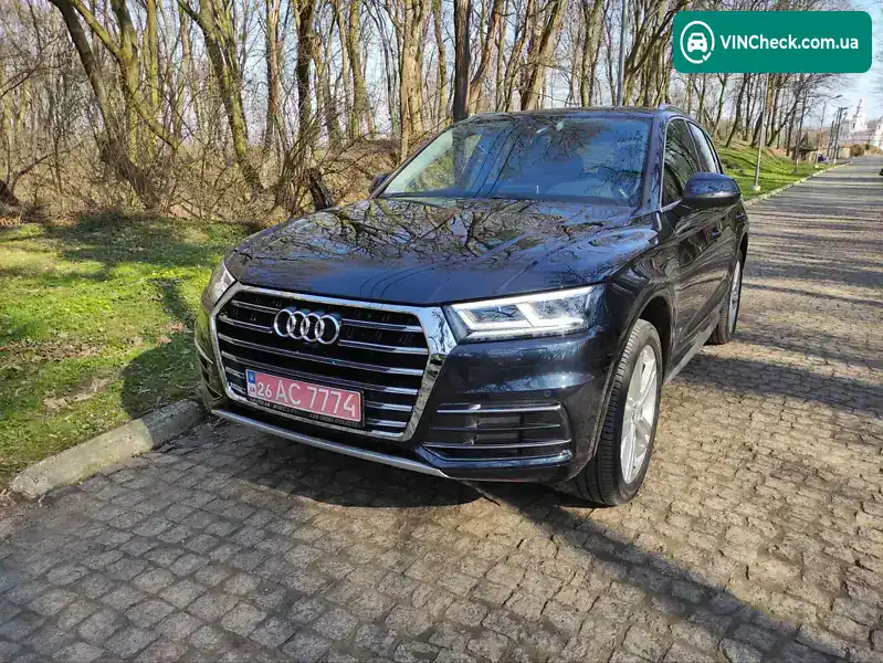 Audi Q5 2018, фото з оголошення 2 з 20, VIN WA1BNAFY3J2205521