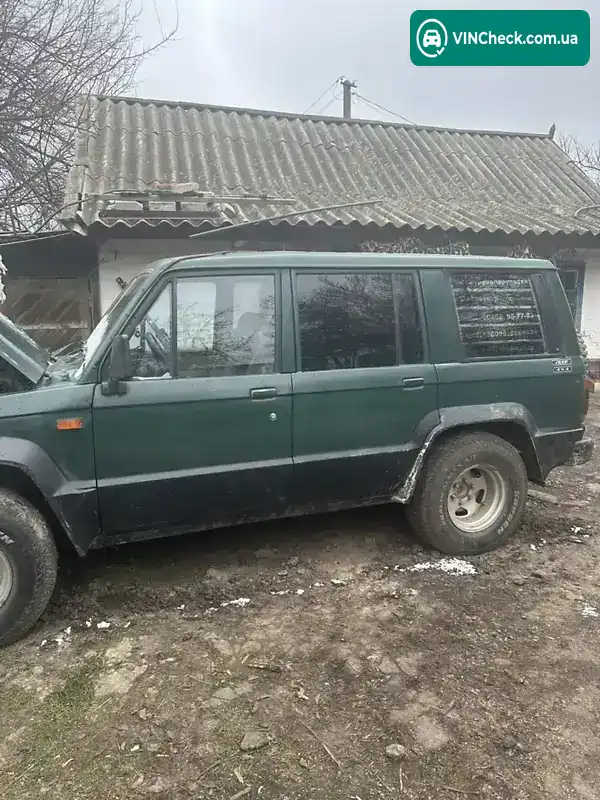 Isuzu Trooper 1986, фото з оголошення 2 з 9, VIN JACVBS621G4513350
