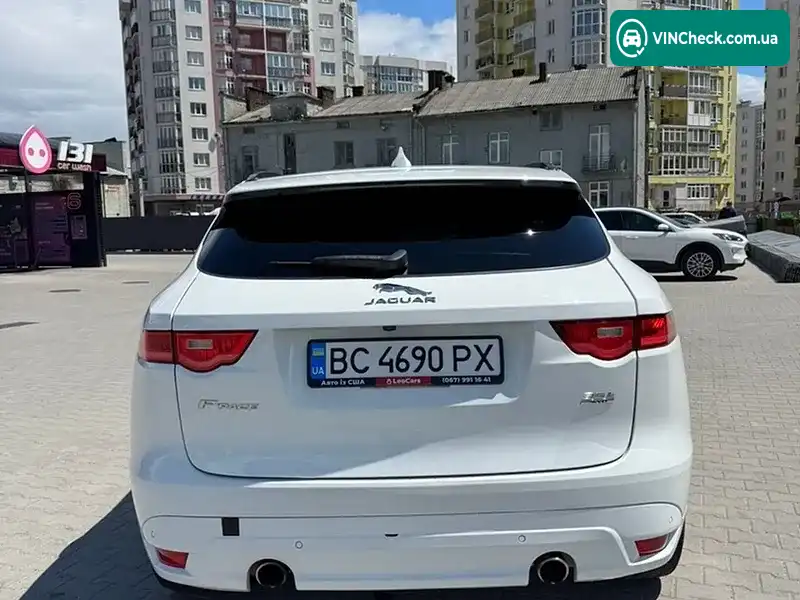 Jaguar F-Pace 2016, фото з оголошення 2 з 20, VIN SADCK2BVXHA498858