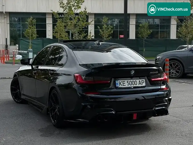BMW 3 Series 2020, фото з оголошення 2 з 20, VIN 3MW5U7J07L8B44430