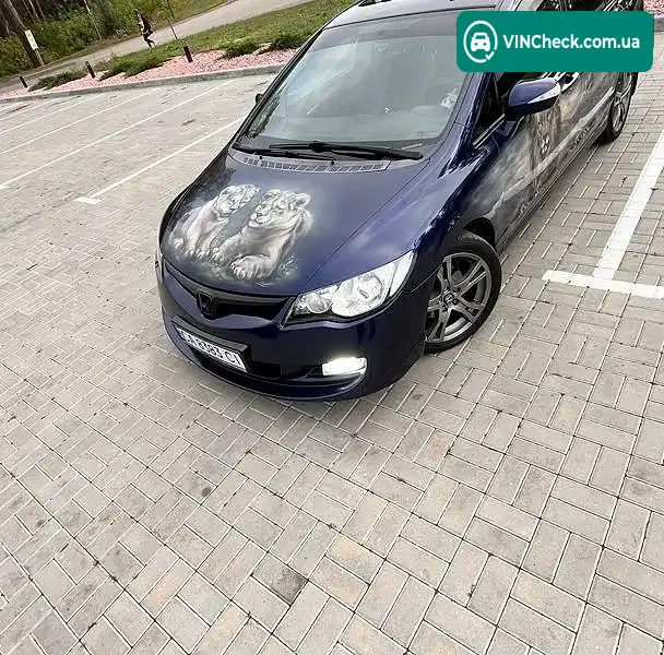 Honda Civic 2008, фото з оголошення 2 з 16, VIN JHMFD16708S200797