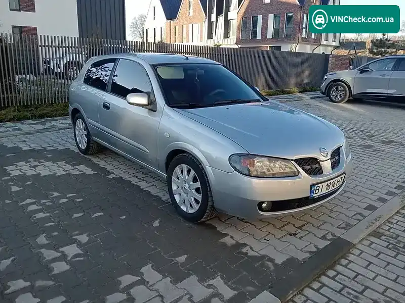 Nissan Almera 2005, фото з оголошення 1 з 15, VIN SJNEBAN16U2648925