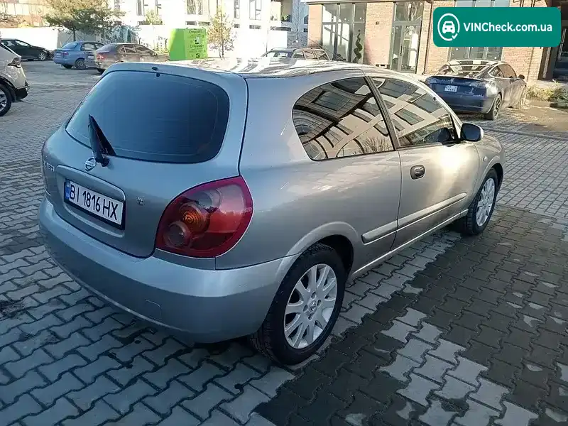 Nissan Almera 2005, фото з оголошення 2 з 15, VIN SJNEBAN16U2648925