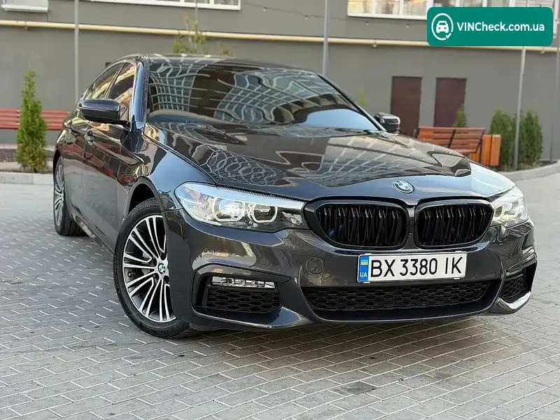 BMW 5 Series 2017, фото з оголошення 2 з 20, VIN WBAJA7C5XJG908768