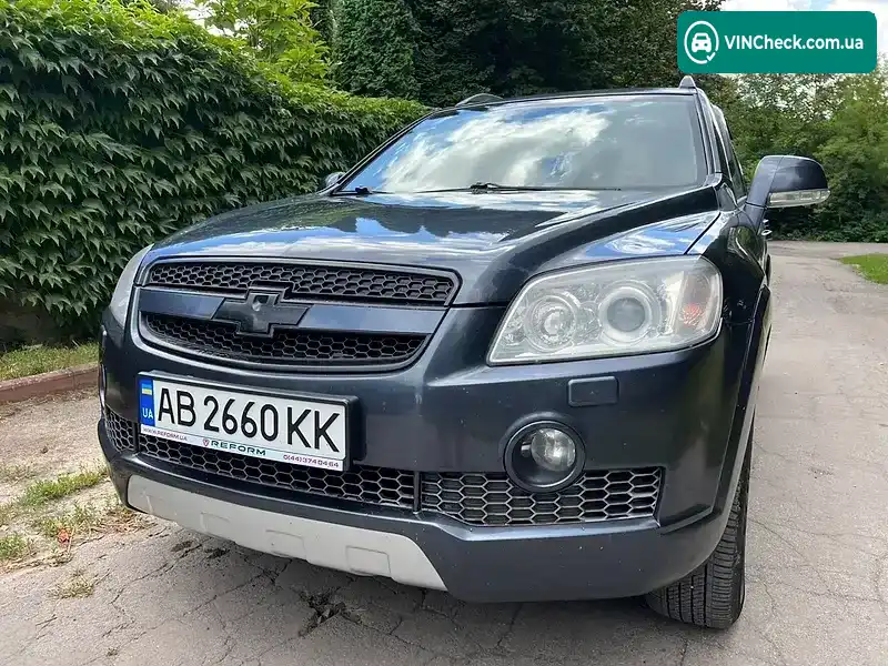 Chevrolet Captiva 2007, фото з оголошення 2 з 20, VIN Y6DCD26GJ7B080092