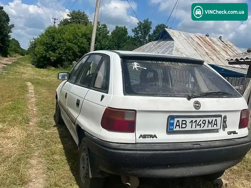 Opel Astra 1993, фото з оголошення 2 з 6, VIN W0L000058PS714097