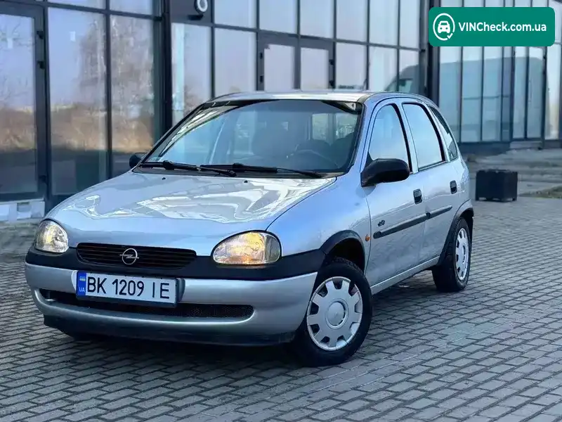Opel Corsa 1998, фото з оголошення 1 з 11, VIN W0L0SBF68X4159616
