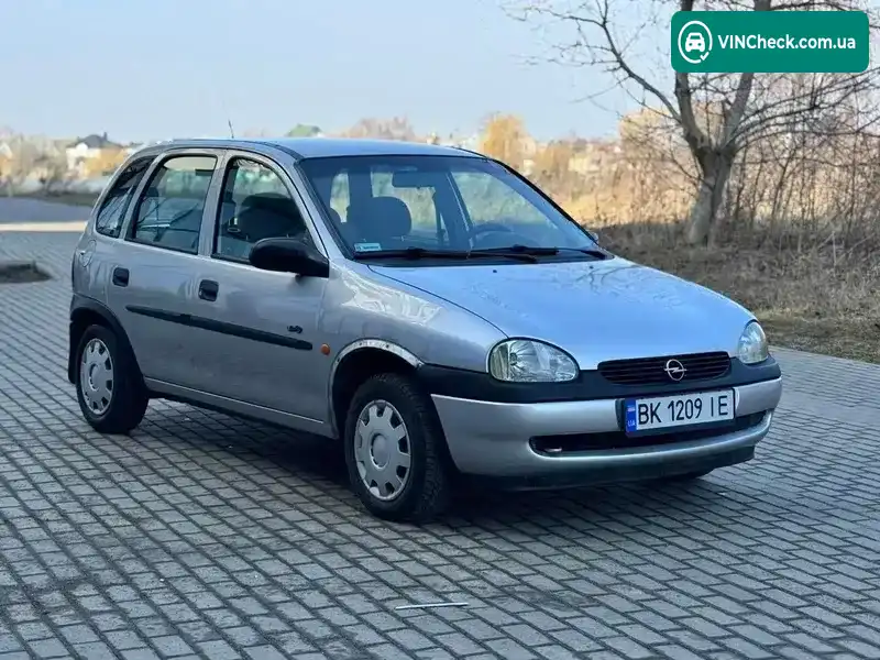 Opel Corsa 1998, фото з оголошення 2 з 11, VIN W0L0SBF68X4159616