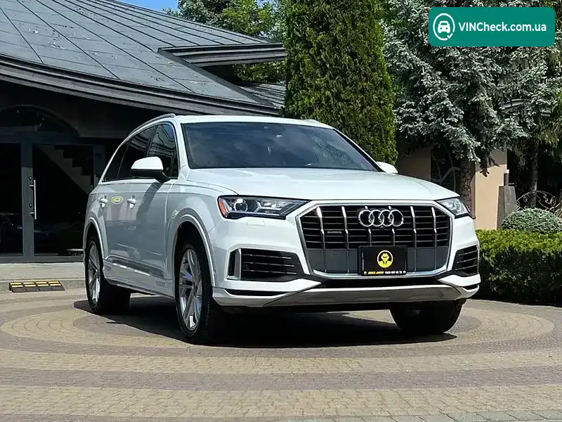 Audi Q7 2020, фото з оголошення 2 з 21, VIN WA1LXAF70MD025766