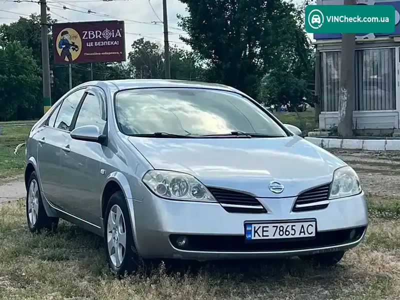 Nissan Primera 2003, фото з оголошення 2 з 14, VIN SJNBBAP12U0075616