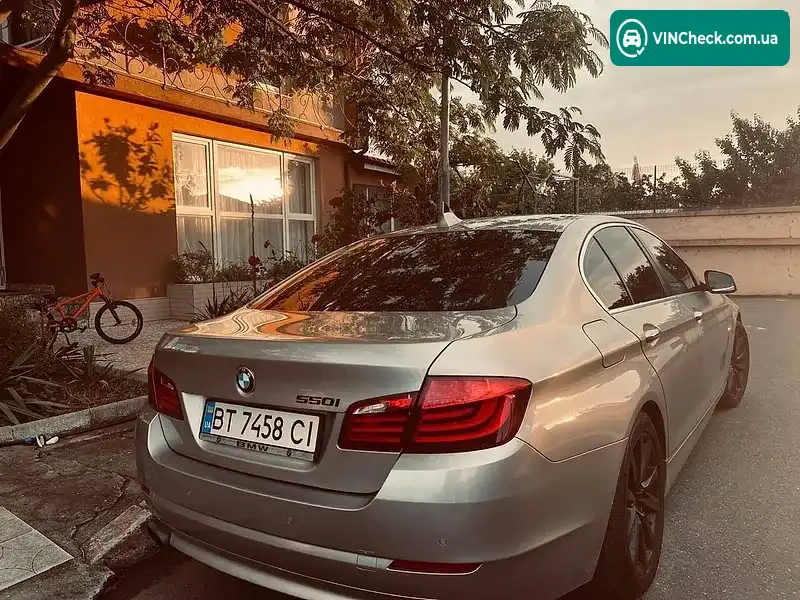 BMW 5 Series 2012, фото з оголошення 2 з 4, VIN WBAXG11080DY83382