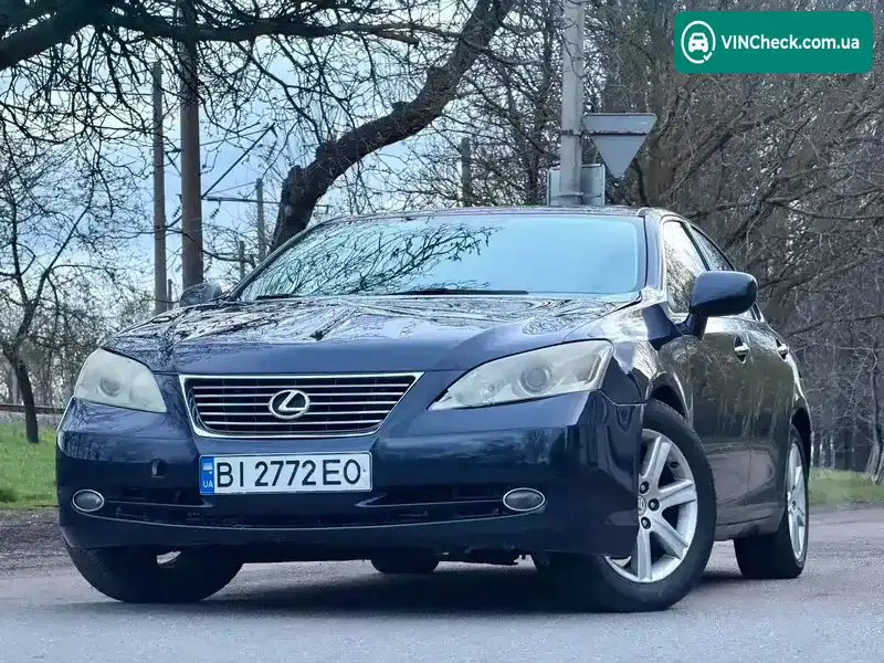 Lexus ES 2008, фото з оголошення 1 з 21, VIN JTHBJ46G672017979