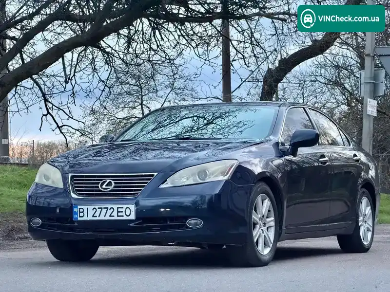 Lexus ES 2008, фото з оголошення 2 з 21, VIN JTHBJ46G672017979