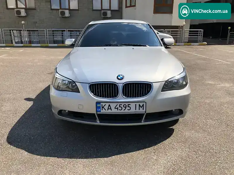 BMW 5 Series 2006, фото з оголошення 1 з 14, VIN WBANR71070CR09092