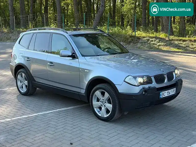 BMW X3 2004, фото з оголошення 2 з 21, VIN WBAPB51080WB47006