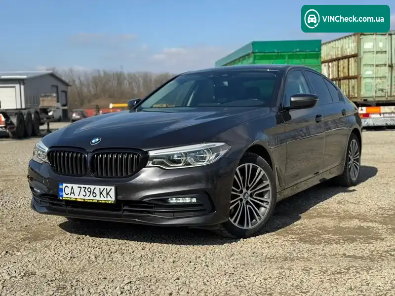 BMW 5 Series 2019, фото з оголошення 1 з 20, VIN WBAJF51000CD63735