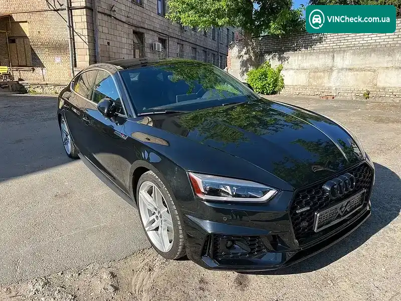Audi A5 Sportback 2018, фото з оголошення 2 з 5, VIN WAUENCF53JA116040