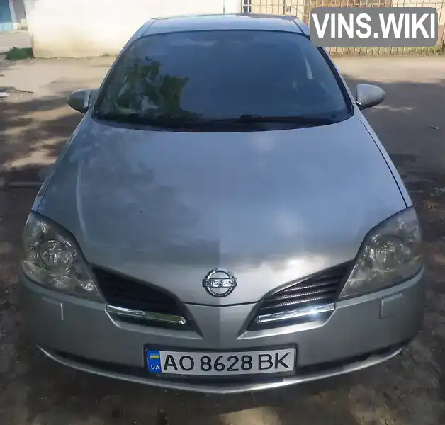 Nissan Primera 2006, фото з оголошення 1 з 21, VIN SJNBAAP12U2286621