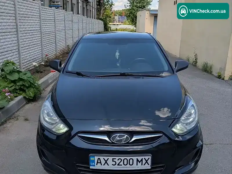 Hyundai Accent 2012, фото з оголошення 1 з 16, VIN Z94CT41CBCR155705