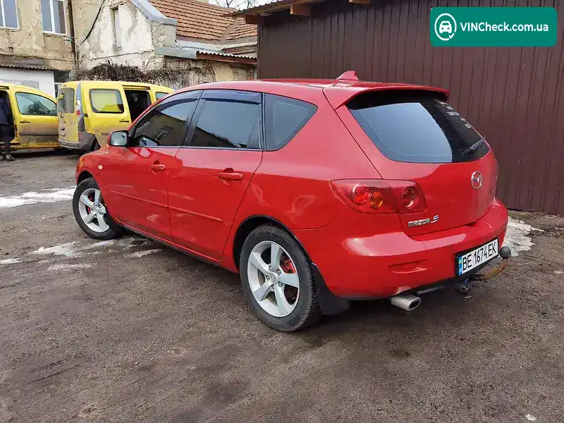Mazda 3 2004, фото з оголошення 2 з 16, VIN JMZBK14Z551146077