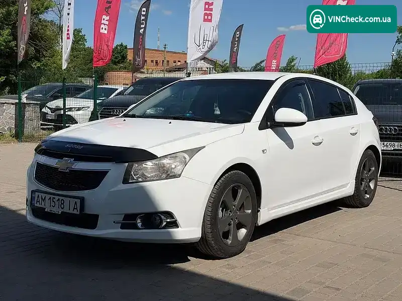 Chevrolet Cruze 2011, фото з оголошення 1 з 21, VIN KL1JF68E9CK557167