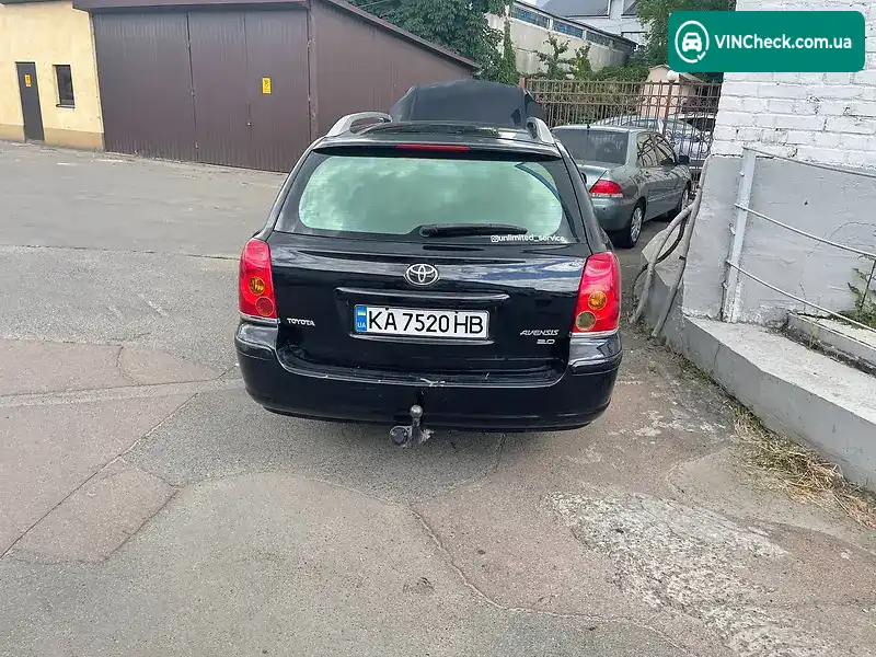 Toyota Avensis 2005, фото з оголошення 1 з 9, VIN SB1EJ56L90E031255
