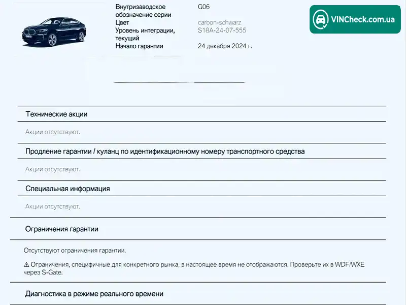 BMW X6 2023, фото з оголошення 2 з 20, VIN WBAGT610509R10212