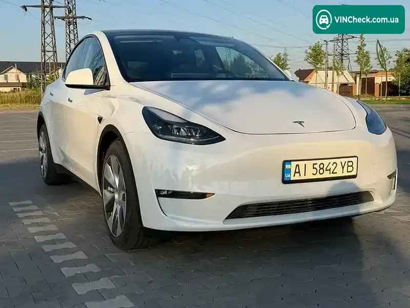 Tesla Model Y 2023, фото з оголошення 2 з 12, VIN 7SAYGDEE0PF802072