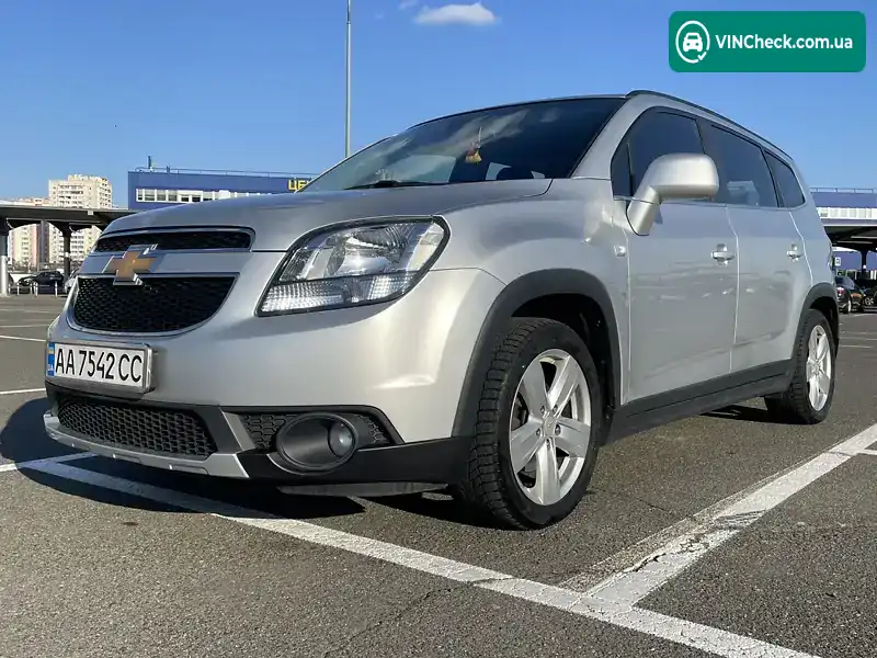 Chevrolet Orlando 2012, фото з оголошення 1 з 20, VIN KL1YA7559CK701545