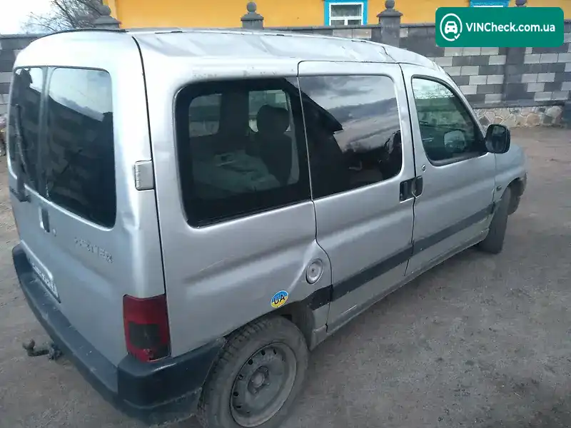 Peugeot Partner 1998, фото з оголошення 1 з 11, VIN VF35BWJZE60212758