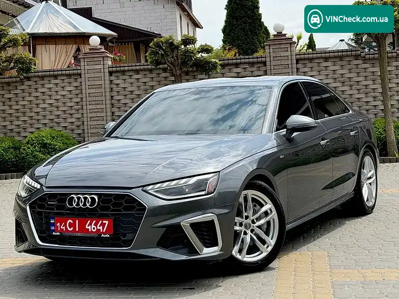 Audi A4 2023, фото з оголошення 2 з 20, VIN WAUEAAF41PN016267