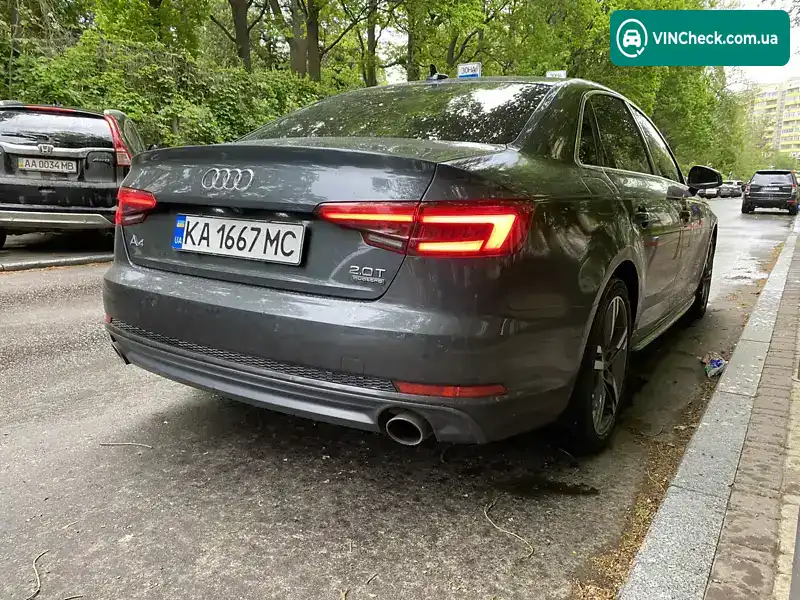 Audi A4 2016, фото з оголошення 2 з 18, VIN WAUFNAF46HN028103