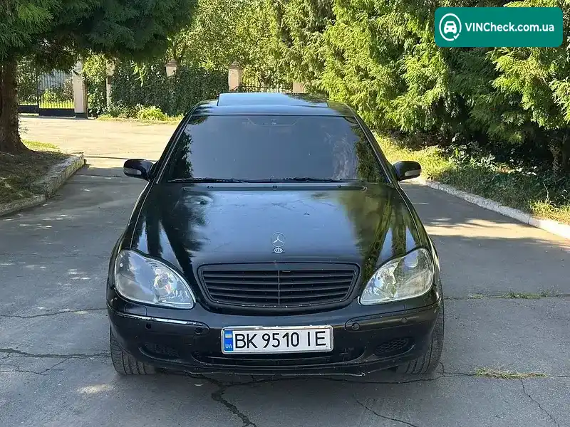 Mercedes-Benz S-Class 2000, фото з оголошення 2 з 13, VIN WDB2200261A125477