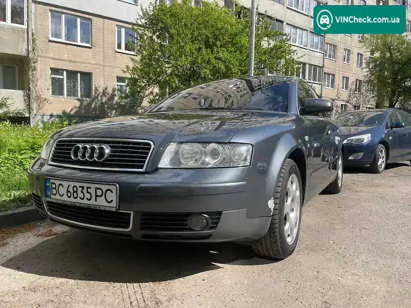 Audi A4 2002, фото з оголошення 1 з 13, VIN WAUZZZ8E93A140318