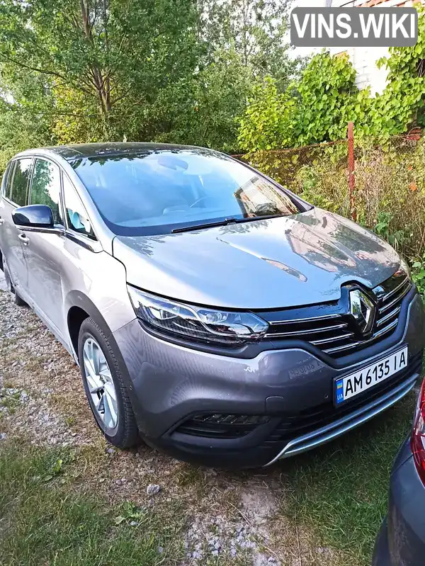 Renault Espace 2016, фото з оголошення 1 з 9, VIN VF1RFC00656229440