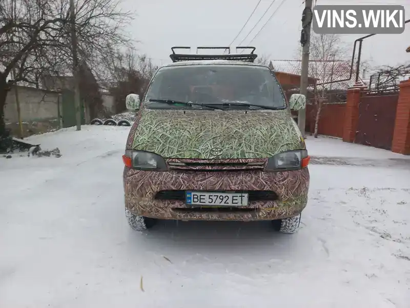 Toyota Hiace 1997, фото з оголошення 1 з 9, VIN JT121LK1800001860