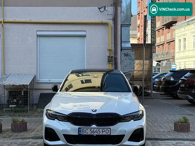 BMW 3 Series 2019, фото з оголошення 2 з 20, VIN WBA5U9C06LFH60221