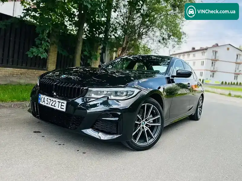 BMW 3 Series 2020, фото з оголошення 1 з 20, VIN 3MW5R7J09L8B27310