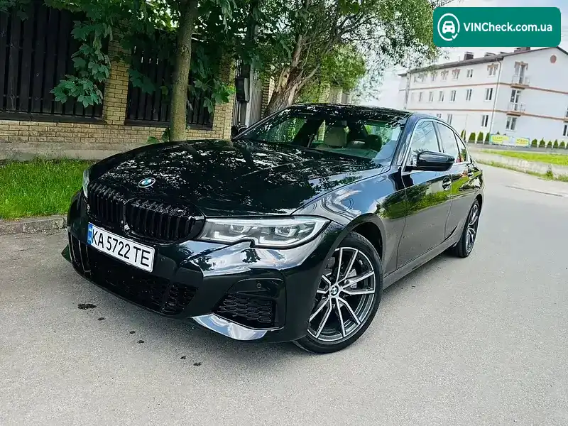 BMW 3 Series 2020, фото з оголошення 2 з 20, VIN 3MW5R7J09L8B27310