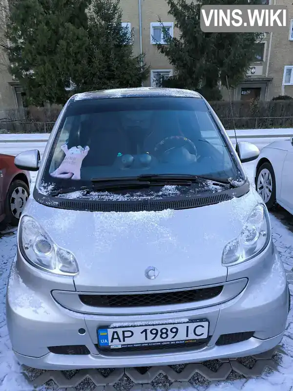 Smart Fortwo 2011, фото з оголошення 1 з 7, VIN WME4513801K534903